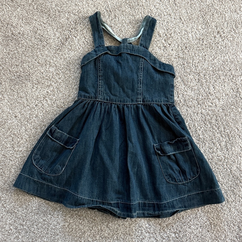 Paper Cloth and Denim Dress
